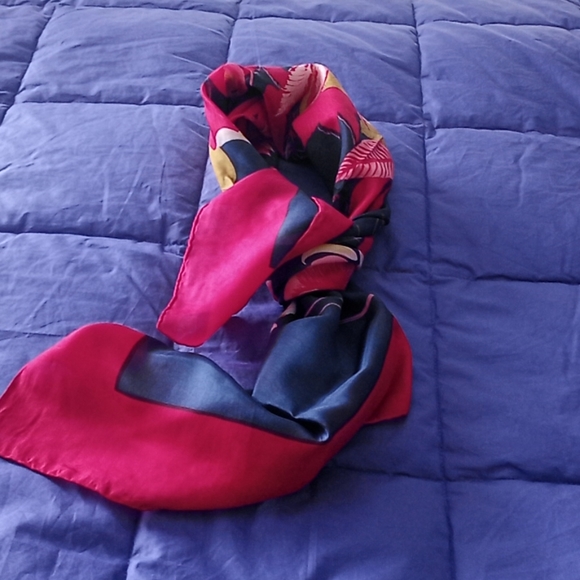 Hand Rolled Silk Scarf - Picture 2 of 8